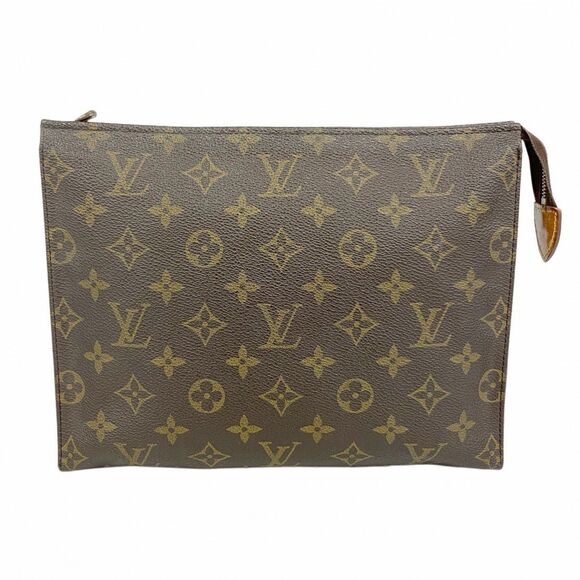 Louis Vuitton Handbags - Louis Vuitton Pouch Monogram Pochette Toilette 26 M47542 Brown Ladies